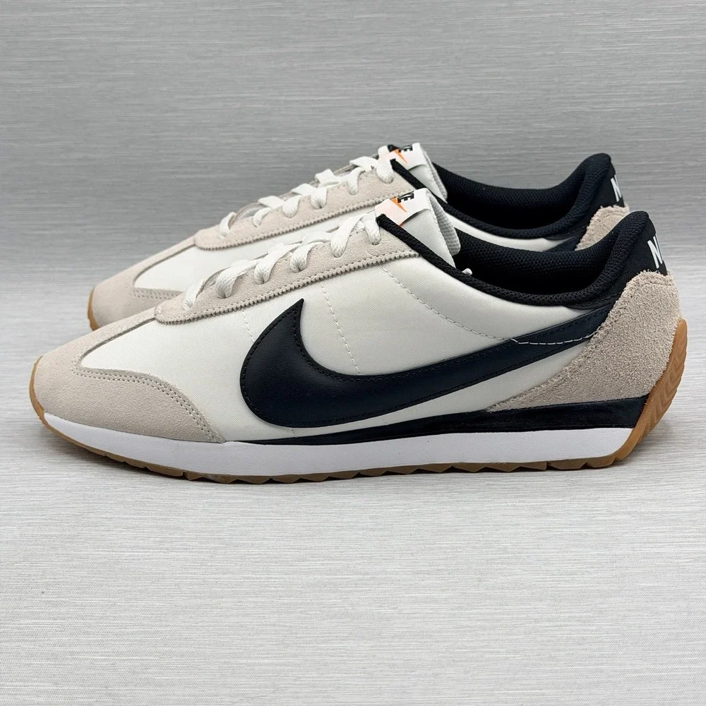 Nike Pacific Men's 7.5 Retro Running Shoes White Black Gum Sole HQ2052 100
